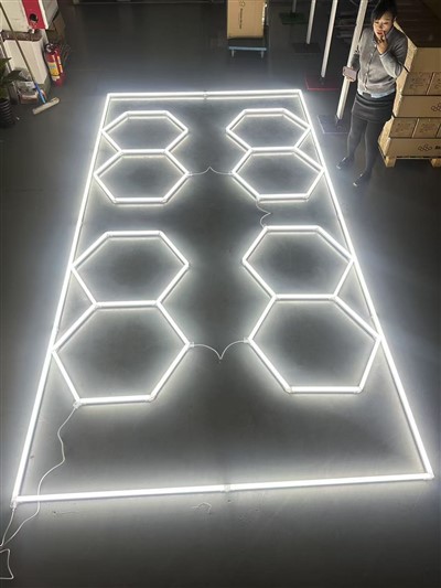 Kleine zeshoekige led-verlichting